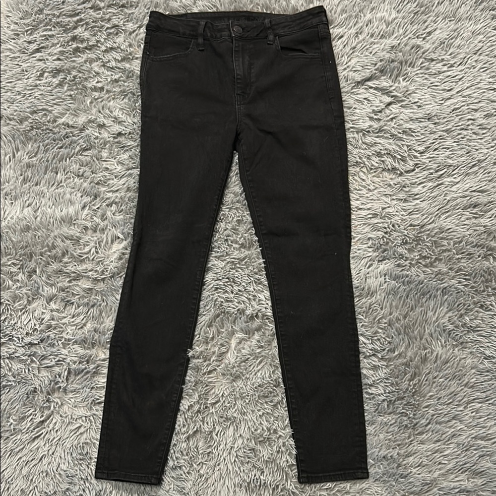 American Eagle Outfitters Black Skinny Fit Jeans